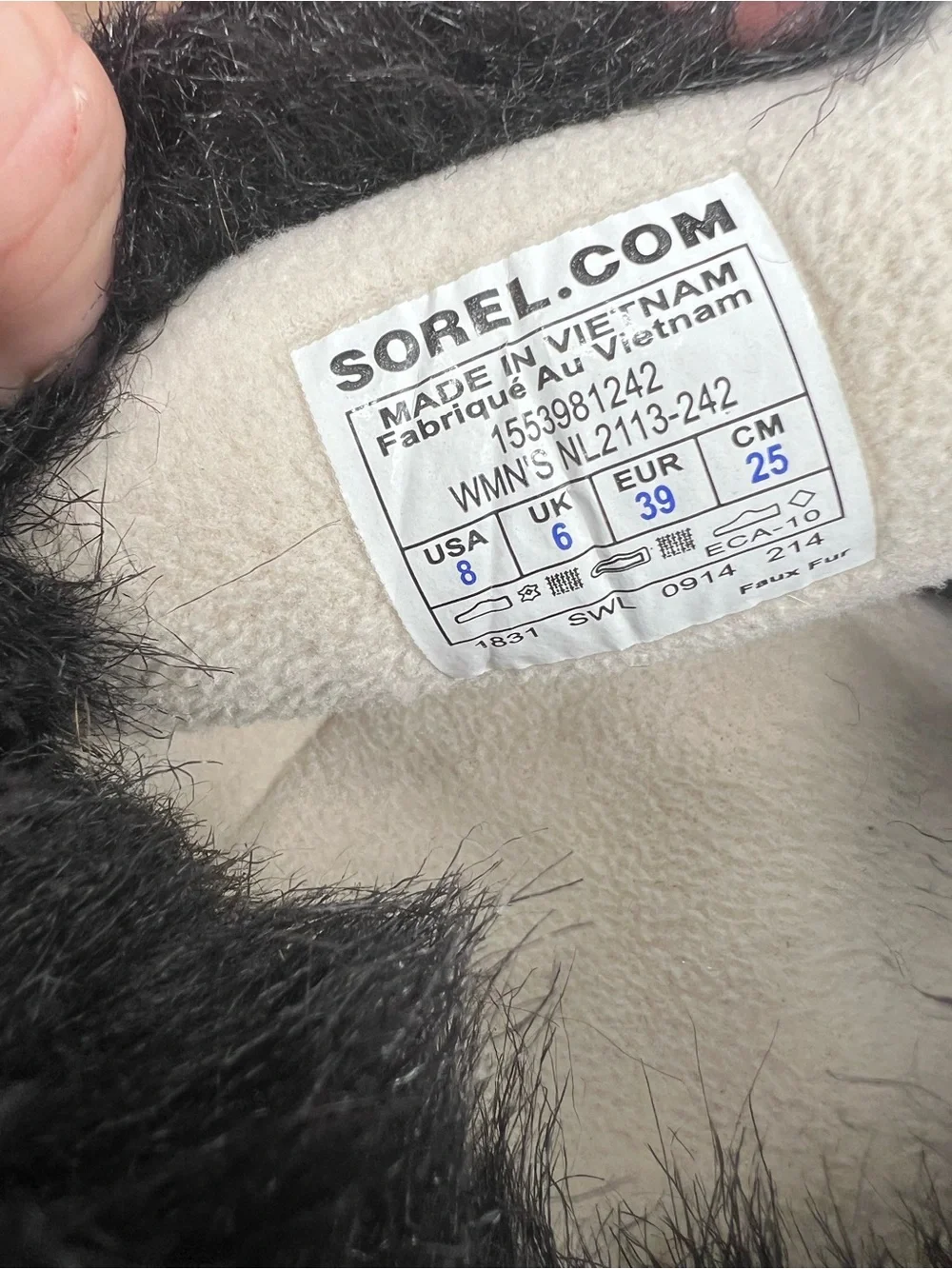 Sorel Tofino Winter Boots Women’s  size 8